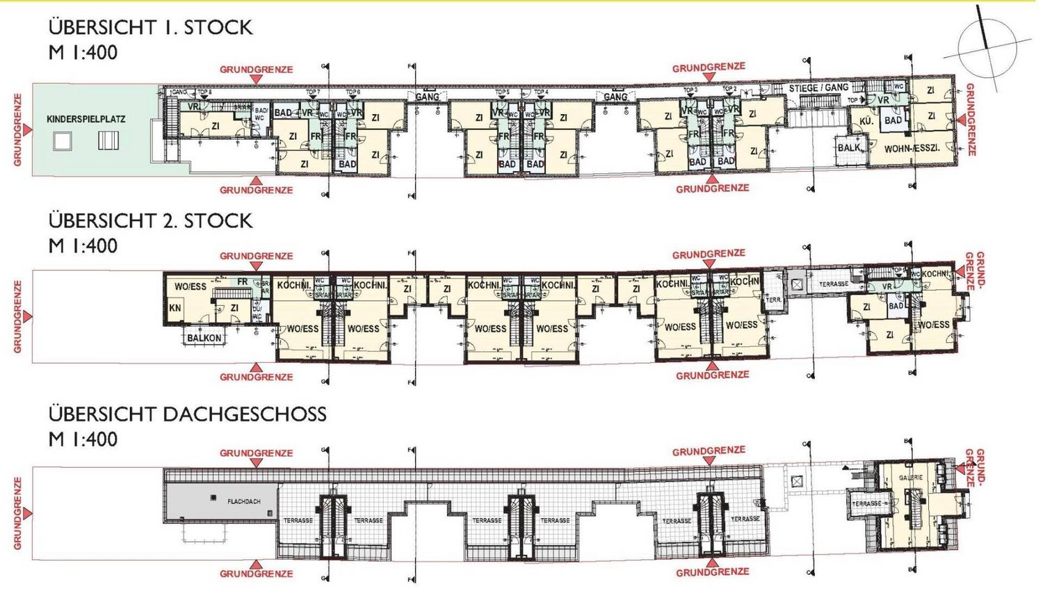 Übersicht 1, 2 Stock & DG Übersicht 1, 2 Stock & DG