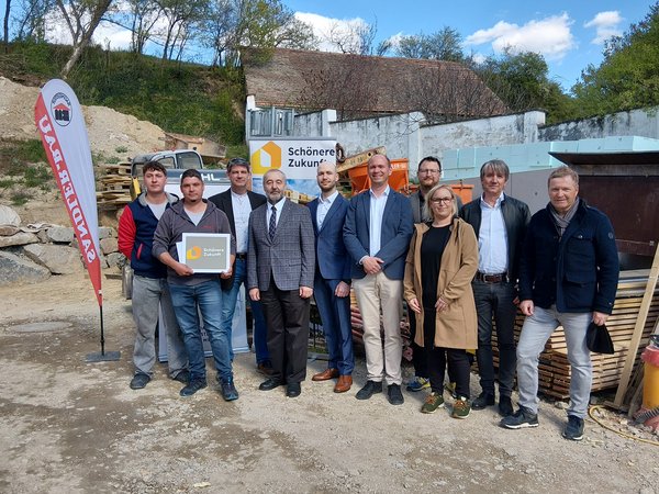 Gleichenfeier in Ruppersthal: 8 moderne Mietwohnungen Gleichenfeier in Ruppersthal: 8 moderne Mietwohnungen