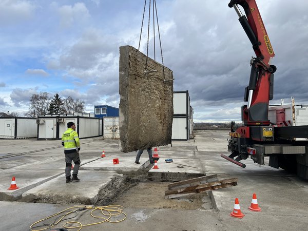Platten auf LKW Platten auf LKW