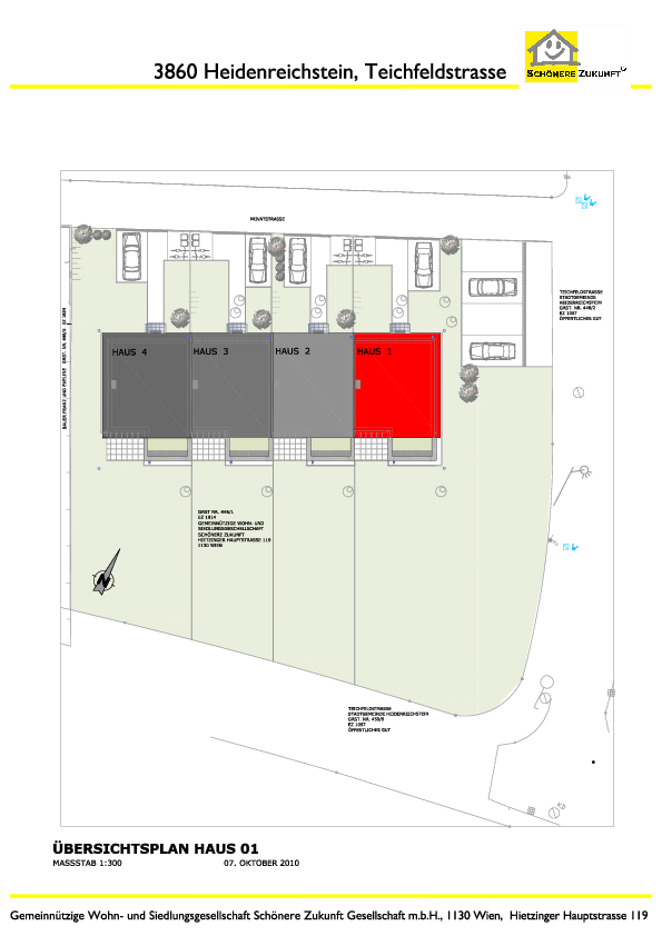 Lageplan Haus 1 Lageplan Haus 1