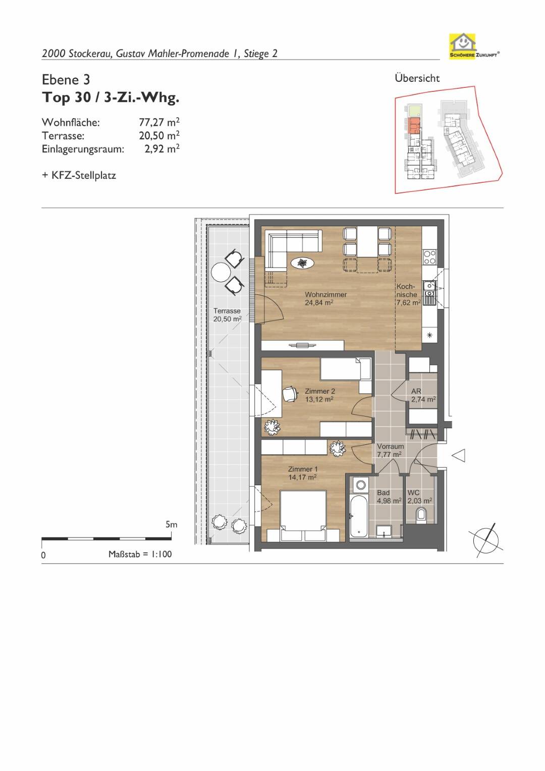 Grundriss TOP 30