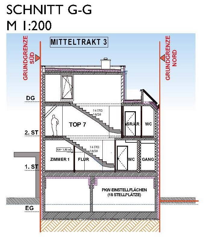 Schnitt G-G Schnitt G-G