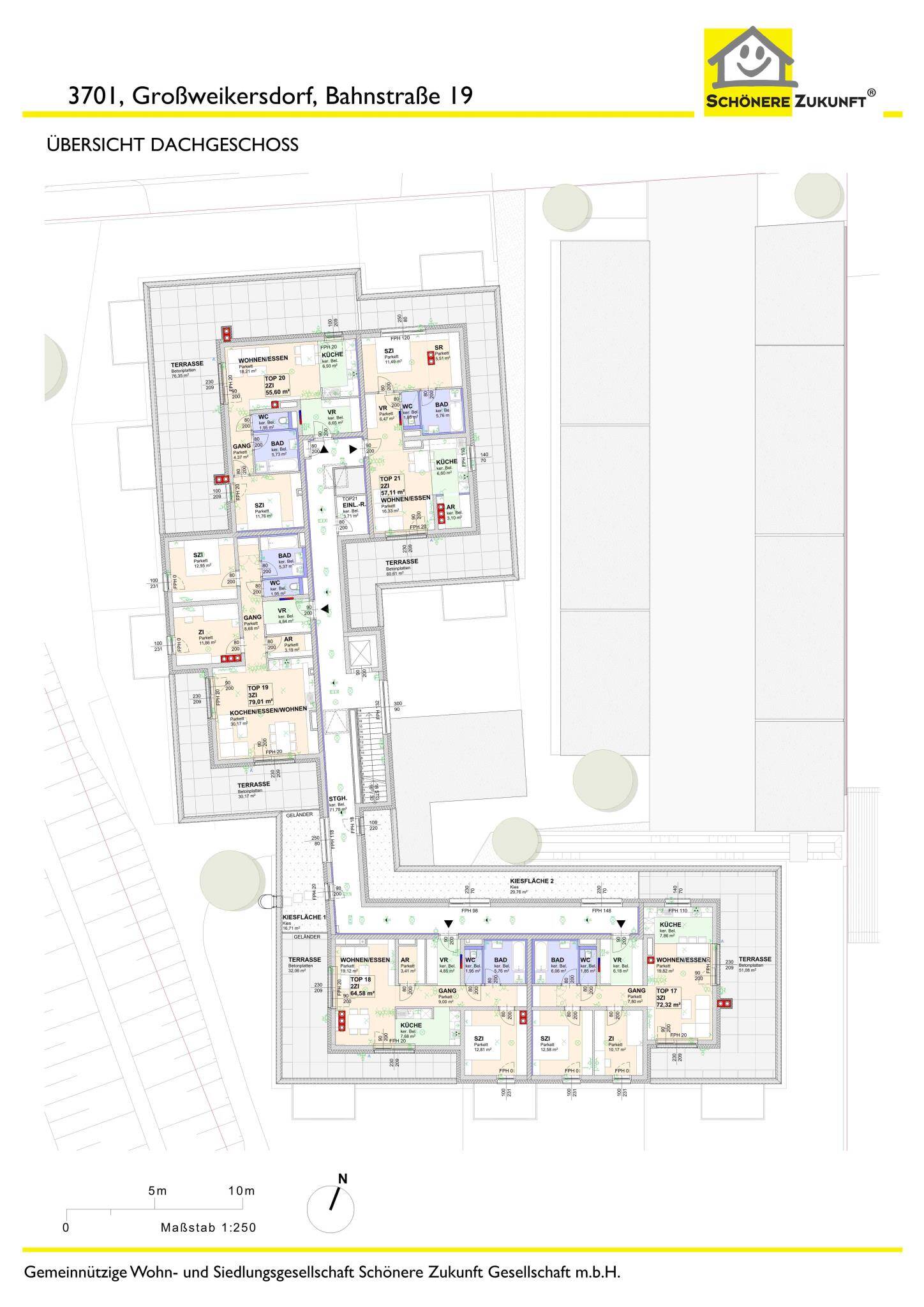 Übersicht DACHGESCHOSS Übersicht DACHGESCHOSS