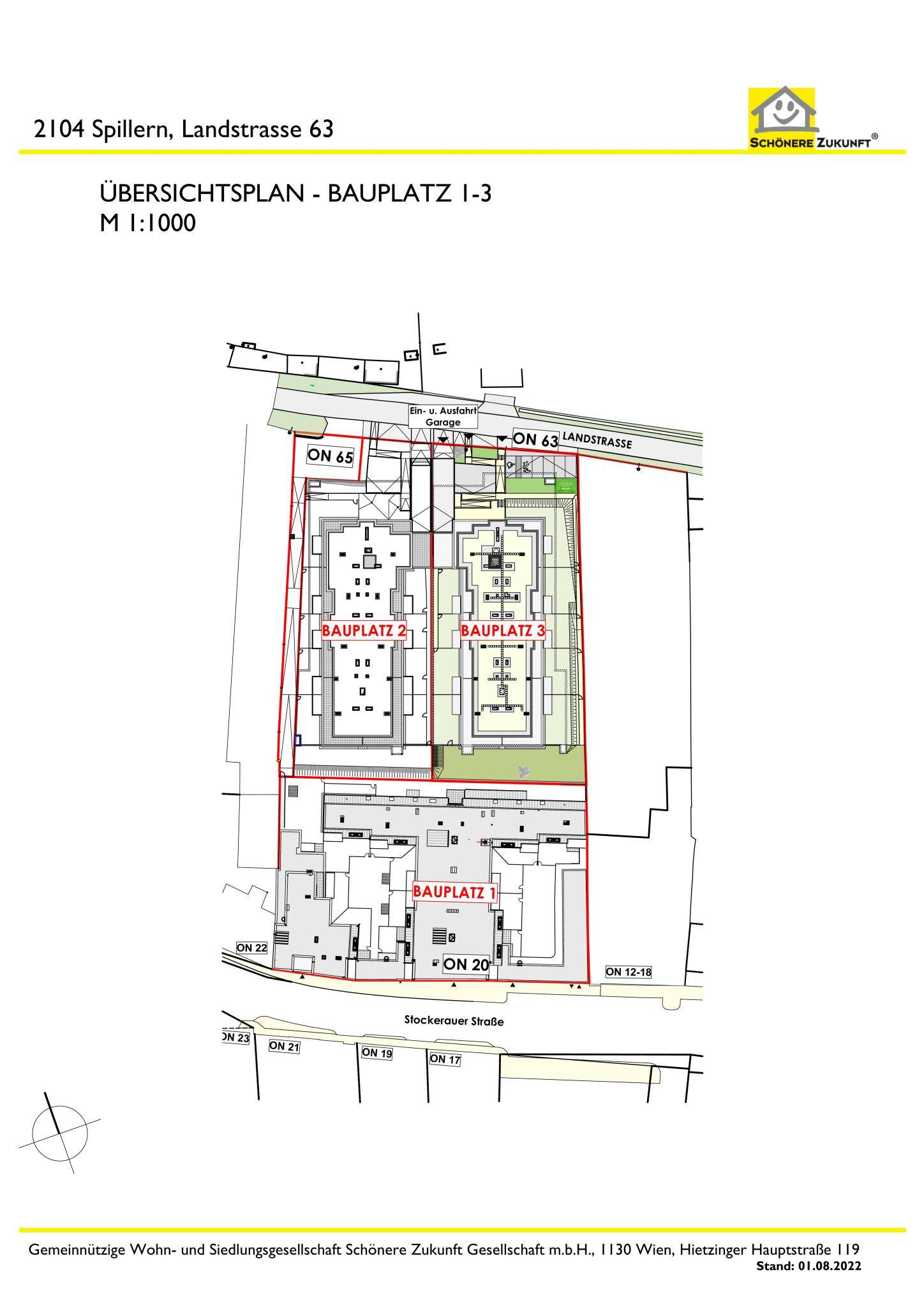 08 Lageplan BT 1-3-001 08 Lageplan BT 1-3-001