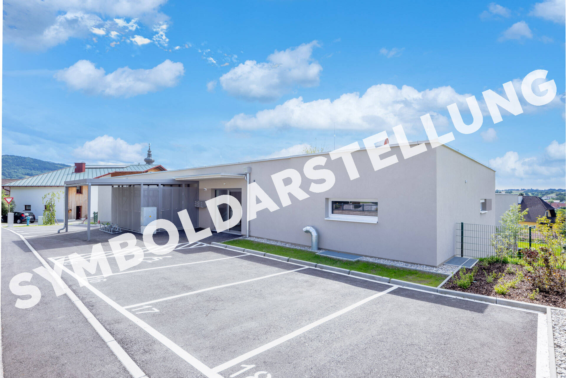 Abstellplätze-Symboldarstellung