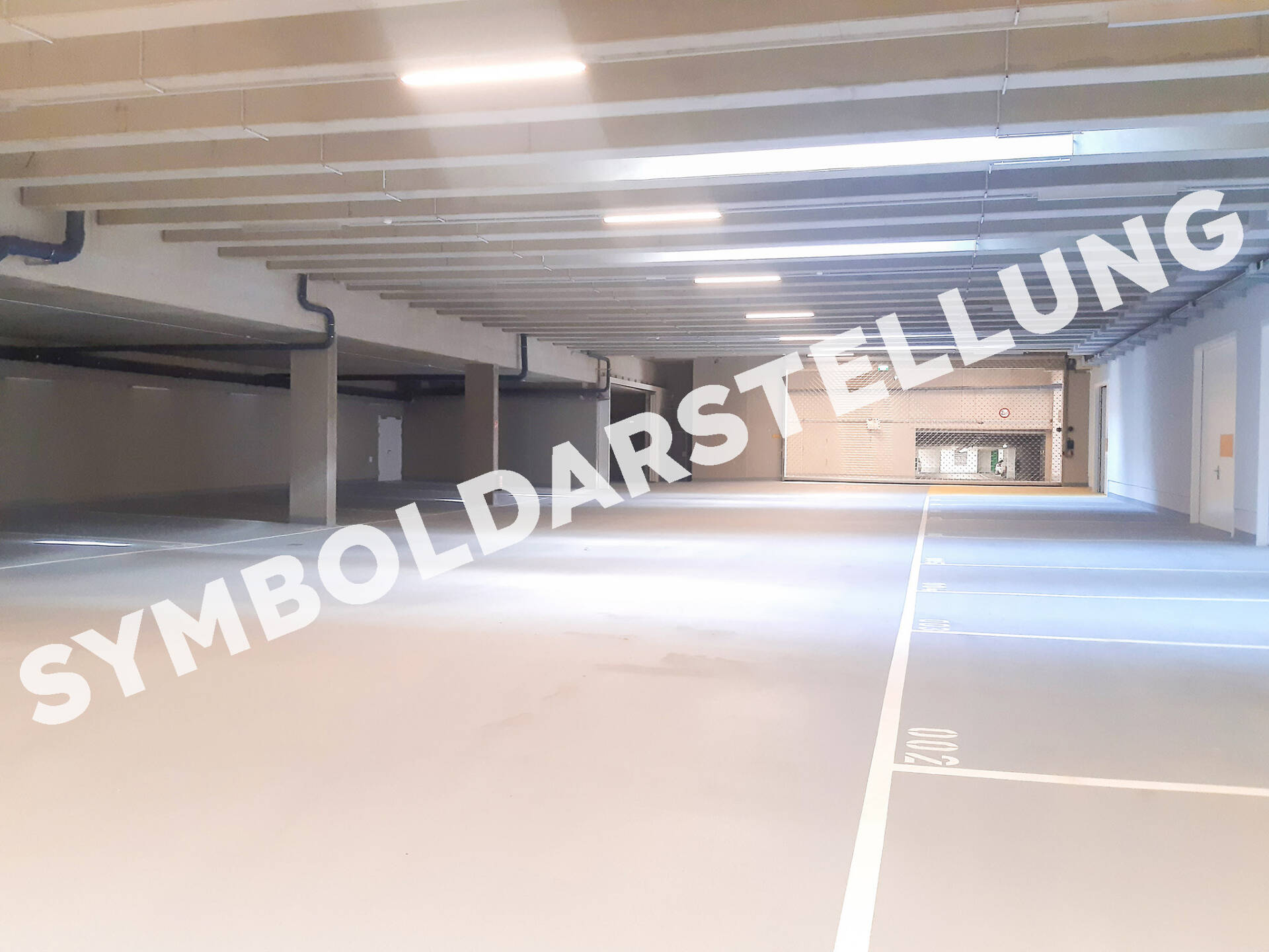 Garage Symboldarstellung Garage Symboldarstellung