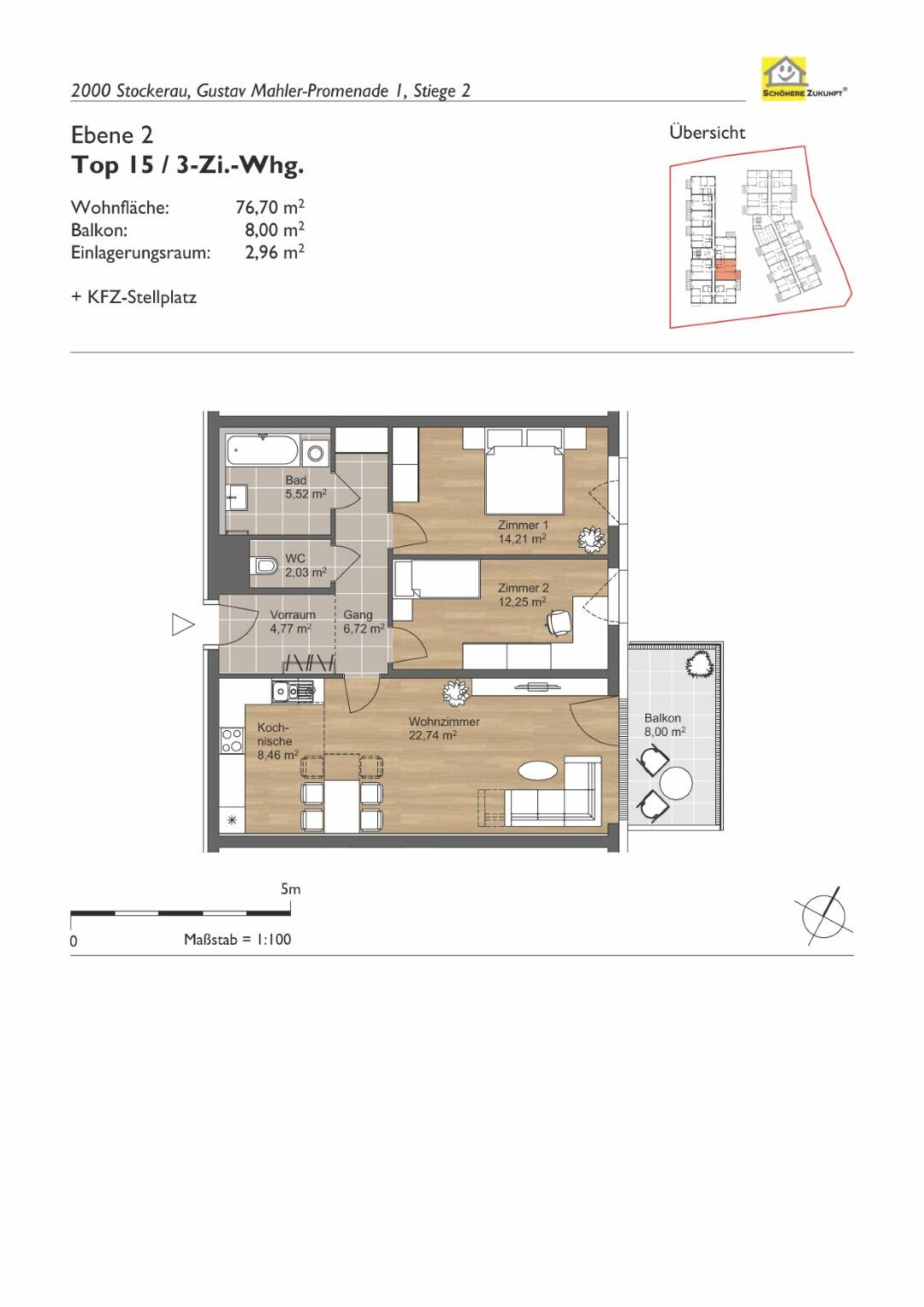 Grundriss TOP 15 Grundriss TOP 15